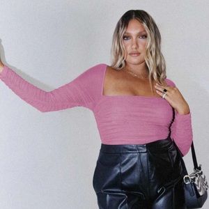 Princess Polly Delaney bodysuit in pink